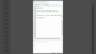- Conditional Expression if-elif-else in python Part-4 Python Tutorial Praveen Kumar