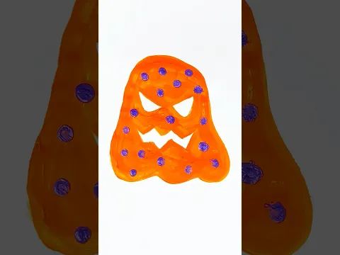 Easy drawing Halloween ghost #kids #ghost #halloween #easydrawing #drawing