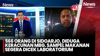 566 Orang Di Sidoarjo, Diduga Keracunan MBG, Sampel Makanan Langsung Dibawa Ke Laboratorium