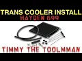 External Transmission Cooler Install 3rd Gen Gen Tacoma