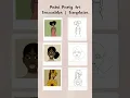 Diy Paint Party Art Traceable Templates Sip n Paint Party