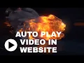HOW TO AD AUTO PLAY IN WEBSITE BACKGROUND - USING HTML AND CSS