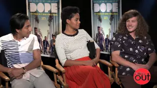 Dope interview with the Cast of Dope About Race The N - Word