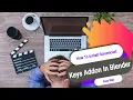 How To Install Screencast Keys Addon In Blender 2 79