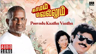 poovodu kaathu vanthu song dharmam vellum ilaiyaraaja vijayakanth gautami tamil songs