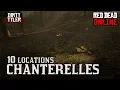 Chanterelle Locations Red Dead Online RDR2 Daily Challenges