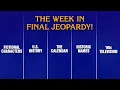 A Week in Final Jeopardy - JEOPARDY