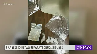 Nueces County Deputies arrest 3 people in separate drug busts