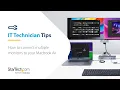 How to Connect Multiple Monitors to your MacBook Air M1 M2