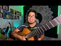 How to play "Me vas a hacer falta" on ACOUSTIC GUITAR | Monsieur Periné