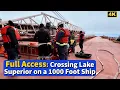 Lagu ⚓️ Volledige toegang: Lake Superior oversteken op een schip van 1000 voet