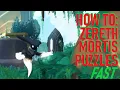 HOW TO SOLVE EVERY ZERETH MORTIS PUZZLE FAST World of Warcraft