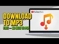 Hoe YouTube-muziek gratis naar MP3 downloaden