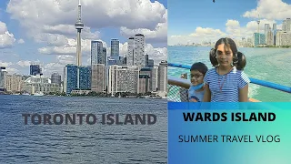 TORONTO ISLAND EXPLORE WARDS ISLAND PART-1 SUMMER TRIP Canada Tamil