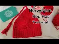 Norwegian Red Hat Crochet Silent Unconventional Tutorial Make it in light blue to