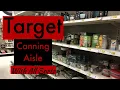 Canning Supplies at Target with All Sorts