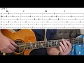 How to Play AUTUMN TOWN LEAVES by Iron & Wine (Acoustic Guitar Lesson)