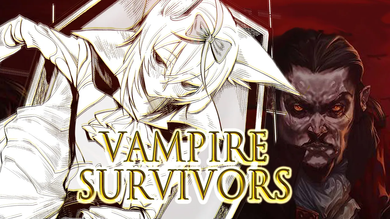 【Vampire Survivors】流行のりたいVS集合体こわいVS尾丸ポルカホロライブ所属タレント