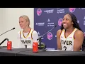 Download Lagu Sophie Cunningham, Aari McDonald, and Stephanie White after Fever loss to Sparks