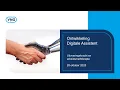 Webinar Optimalisatie van de dienstverlening door een Digitale Assistent