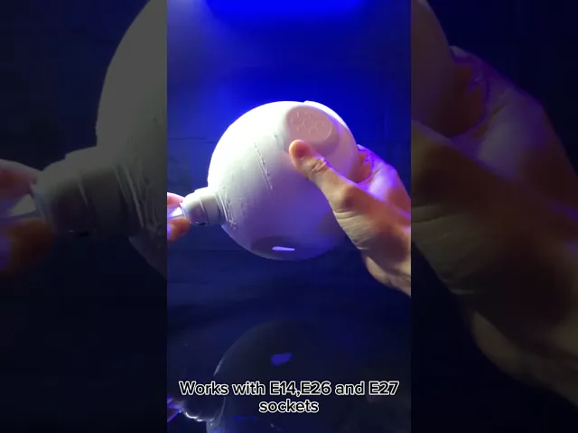 Astronaut on the moon lamp video thumbnail