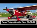 Power Flow Systems complete exhaust replacement for Piper PA-20/22 aircraft, FAA-approved for 150, 160, and 180 HP engines. - Video 2 of 1
