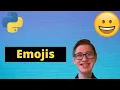 HOW TO USE EMOJIS IN PYTHON Python Tutorial 59
