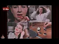 Vintage 1950s Makeup Tutorial Hair Care Routine 4K Restored to Life