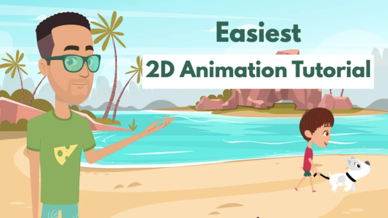 Outline Video 2d Animation Tutorial - Learn how to make 2d animations!
