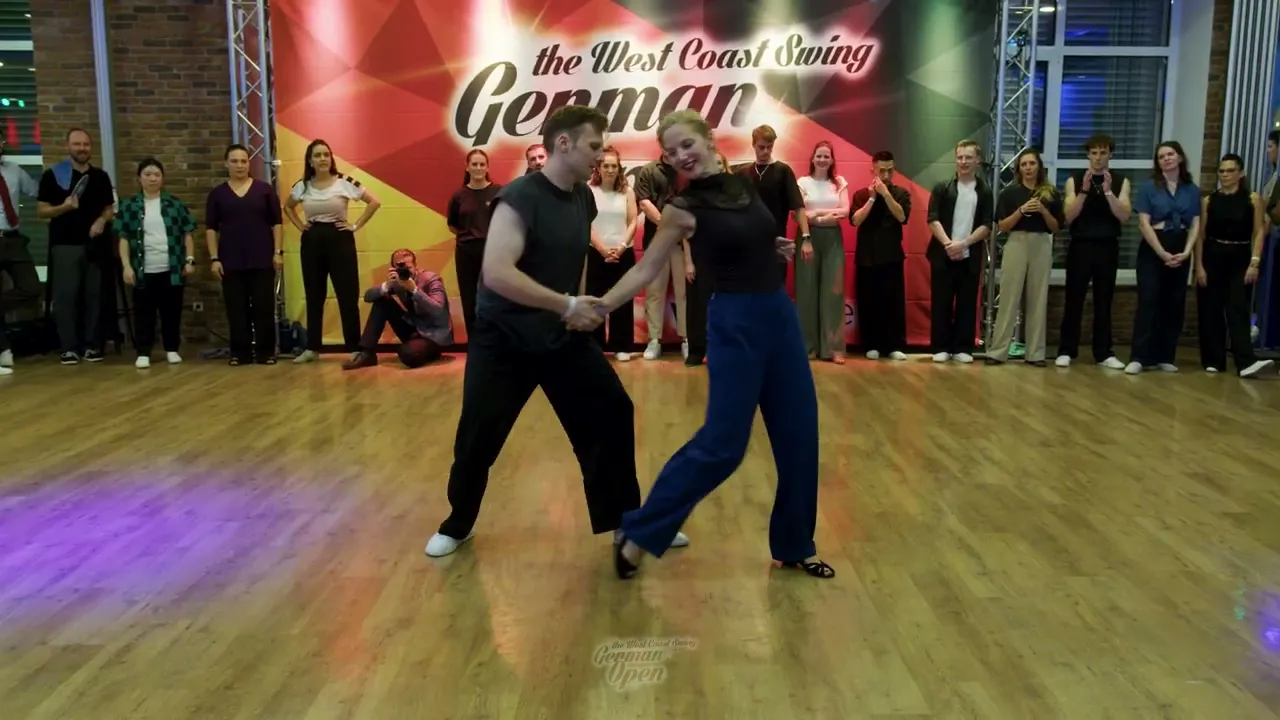 Michael Kuss & Laura Wenger - 1st place Advanced Jack&Jill Finals - German Open 2025