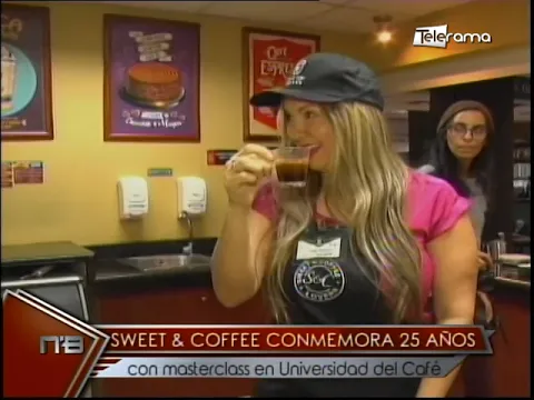 Sweet & Coffee conmemora 25 años con masterclass en Universidad de Café
