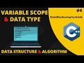 Variable Scope and Data Type in C C Tutorial CodeHankering by Krish