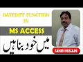 DATEDIFF in ms access datediff function in ms access query datediff year in ms access