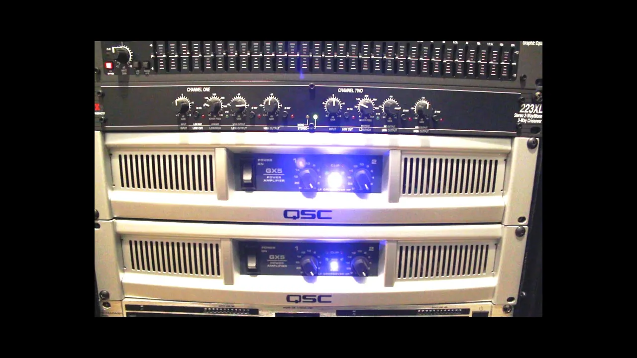 How to Setup active crossover dbx 223XL into your PA system | DJ Setup | Live bands | Live events