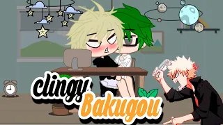 Bakudeku (quirless AU) clingy bakugou and jealous midoriya |first video|