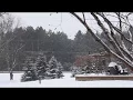 Winter Storm Inga - Lake Enhanced Snowfall in West Bend WI