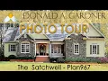 Craftsman house plan with four bedrooms and a one-story floor plan The Satchwell