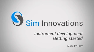 Instrument development - E02