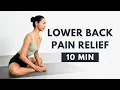 LOWER BACK PAIN RELIEF STRETCH 10 Min Fix Tight Back