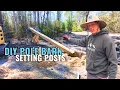 My Huge DIY Pole Barn Needs 320lb Posts