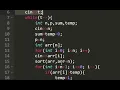 Convert to permutation 14th December 2022 codechef STARTERS 69