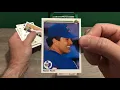 Ken Griffey Jr ERROR card - 1990 UPPER DECK Baseball box break