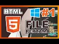 Download Lagu HTML Dasar - 01 - File HTML Pertama Menggunakan Windows