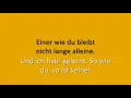 Matthias Reim & Michelle   Nicht verdient  Mit Text