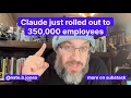 Download Lagu Claude Just Rolled Out to 350,000 Employees