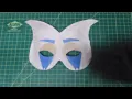 Black Cat Arts and Crafts - Carnival mask