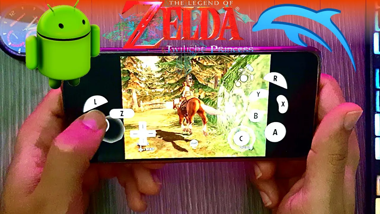The Legend Of Zelda Twilight Princess Gamecube Android - Dolphin Emulator Mobile - Gameplay 2022