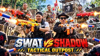Nerf Gun War : Combatant SWAT Nerf Guns Fight Shadow Syndicate Tactical Outpost