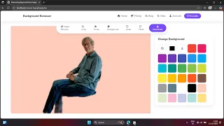 Source Code AI based image background remover using javascript Without any Api
