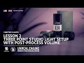 3 Point Studio Light Setup with Post-Process Volume Lesson 2 Chapter 3 Unreal Engine Course